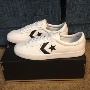 Converse Breakpoint Ox White/Blk Shoes 8.5 M 10 W